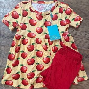 Posh Peanut Apple Peplum Set